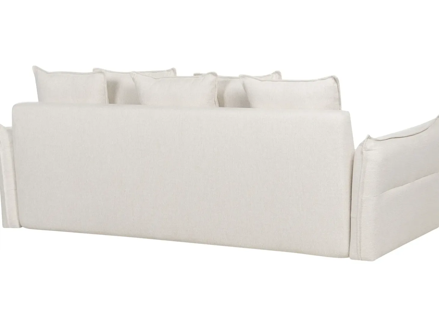 Discount Sofa rozkładana dla 3 osób KRAMA Złamana biel ze schowkiem Sofy Z Funkcją Spania|Wszystkie Sofy