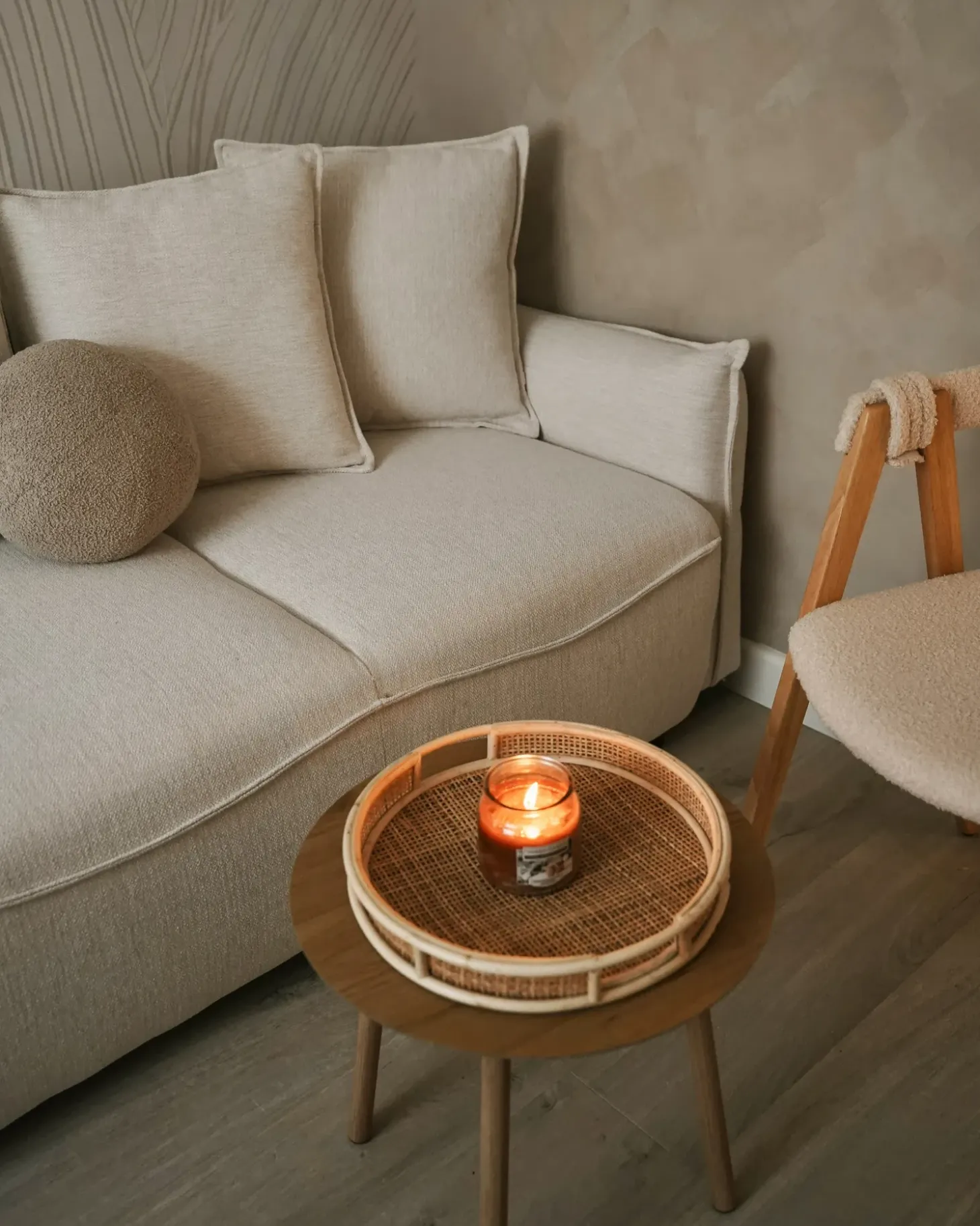 Discount Sofa rozkładana dla 3 osób KRAMA Złamana biel ze schowkiem Sofy Z Funkcją Spania|Wszystkie Sofy