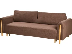 Discount Sofa rozkładana dla 3 osób KVAM Boucle ze schowkiem Sofy Z Funkcją Spania|Wszystkie Sofy