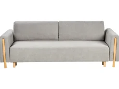 Sale Sofa rozkładana dla 3 osób KVAM Szary ze schowkiem Sofy Z Funkcją Spania|Wszystkie Sofy
