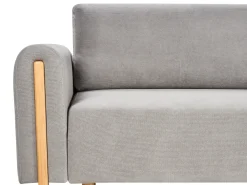 Sale Sofa rozkładana dla 3 osób KVAM Szary ze schowkiem Sofy Z Funkcją Spania|Wszystkie Sofy