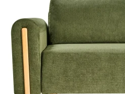 New Sofa rozkładana dla 3 osób KVAM Zielony ze schowkiem Sofy Z Funkcją Spania|Wszystkie Sofy
