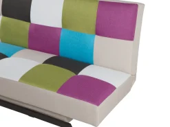 Sofa rozkładana dla 3 osób LEEDS Kolorowy