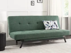 New Sofa rozkładana dla 3 osób LEEDS Zielony Sofy Z Funkcją Spania|Wszystkie Sofy