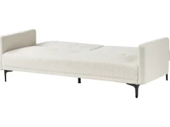 Best Sofa rozkładana dla 3 osób LUCAN Boucle Złamana biel Sofy Z Funkcją Spania|Wszystkie Sofy