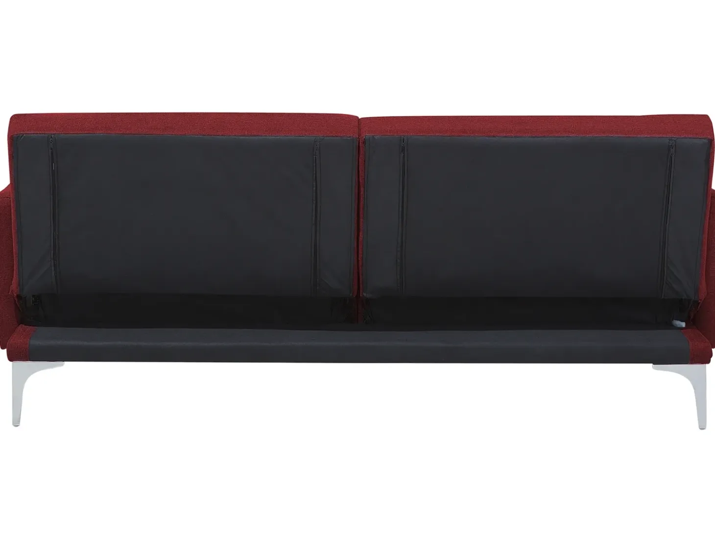 Sofa rozkładana dla 3 osób LUCAN Bordowy