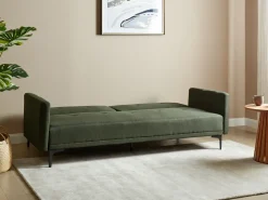 Hot Sofa rozkładana dla 3 osób LUCAN Ciemnozielony Sofy Z Funkcją Spania|Wszystkie Sofy