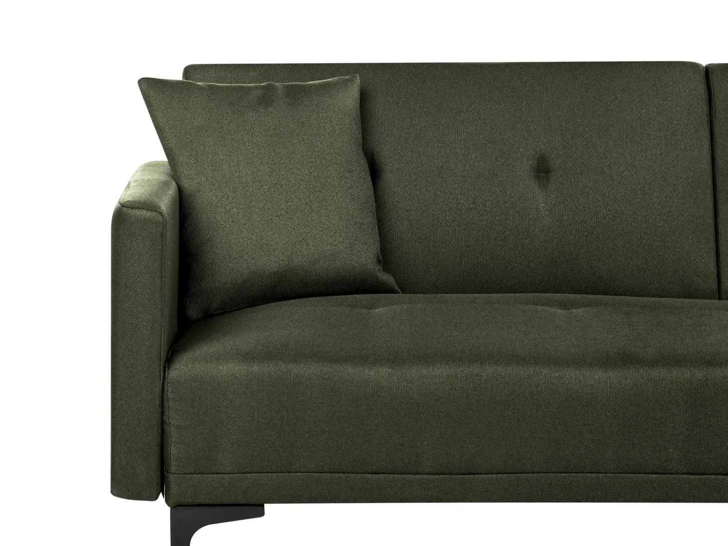 Hot Sofa rozkładana dla 3 osób LUCAN Ciemnozielony Sofy Z Funkcją Spania|Wszystkie Sofy