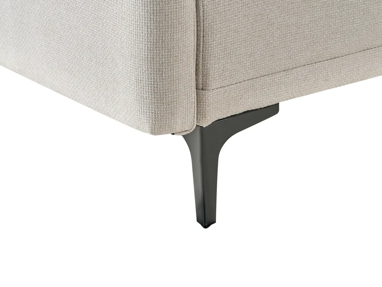 Clearance Sofa rozkładana dla 3 osób LUCAN Jasnobeżowy Sofy Z Funkcją Spania|Wszystkie Sofy