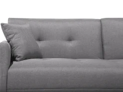 Sofa rozkładana dla 3 osób LUCAN Szary
