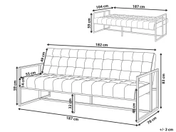Best Sofa rozkładana dla 3 osób MARSTAL Welur Różowy Sofy Z Funkcją Spania|Wszystkie Sofy