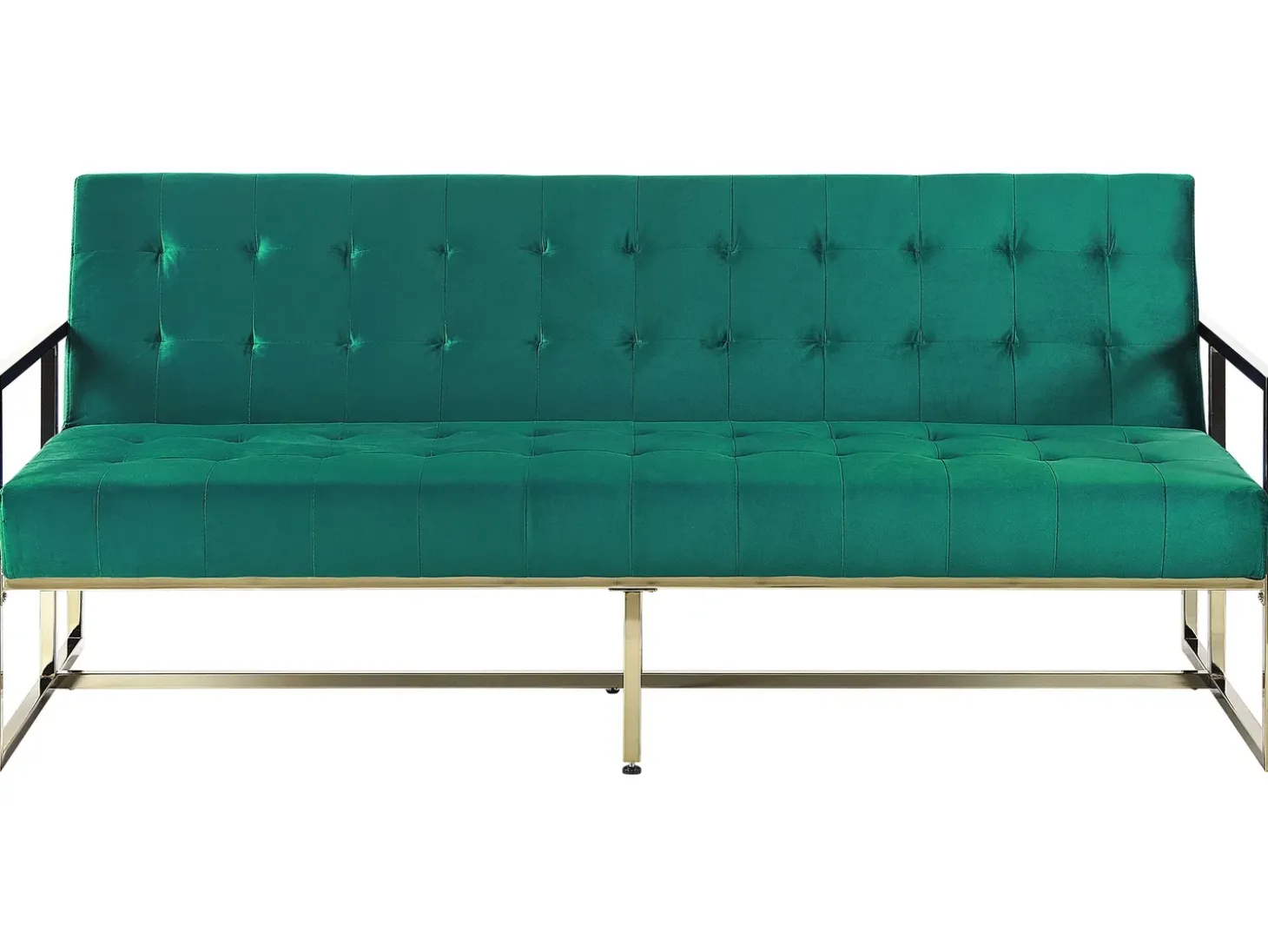 New Sofa rozkładana dla 3 osób MARSTAL Welur Szmaragdowy Sofy Z Funkcją Spania|Wszystkie Sofy