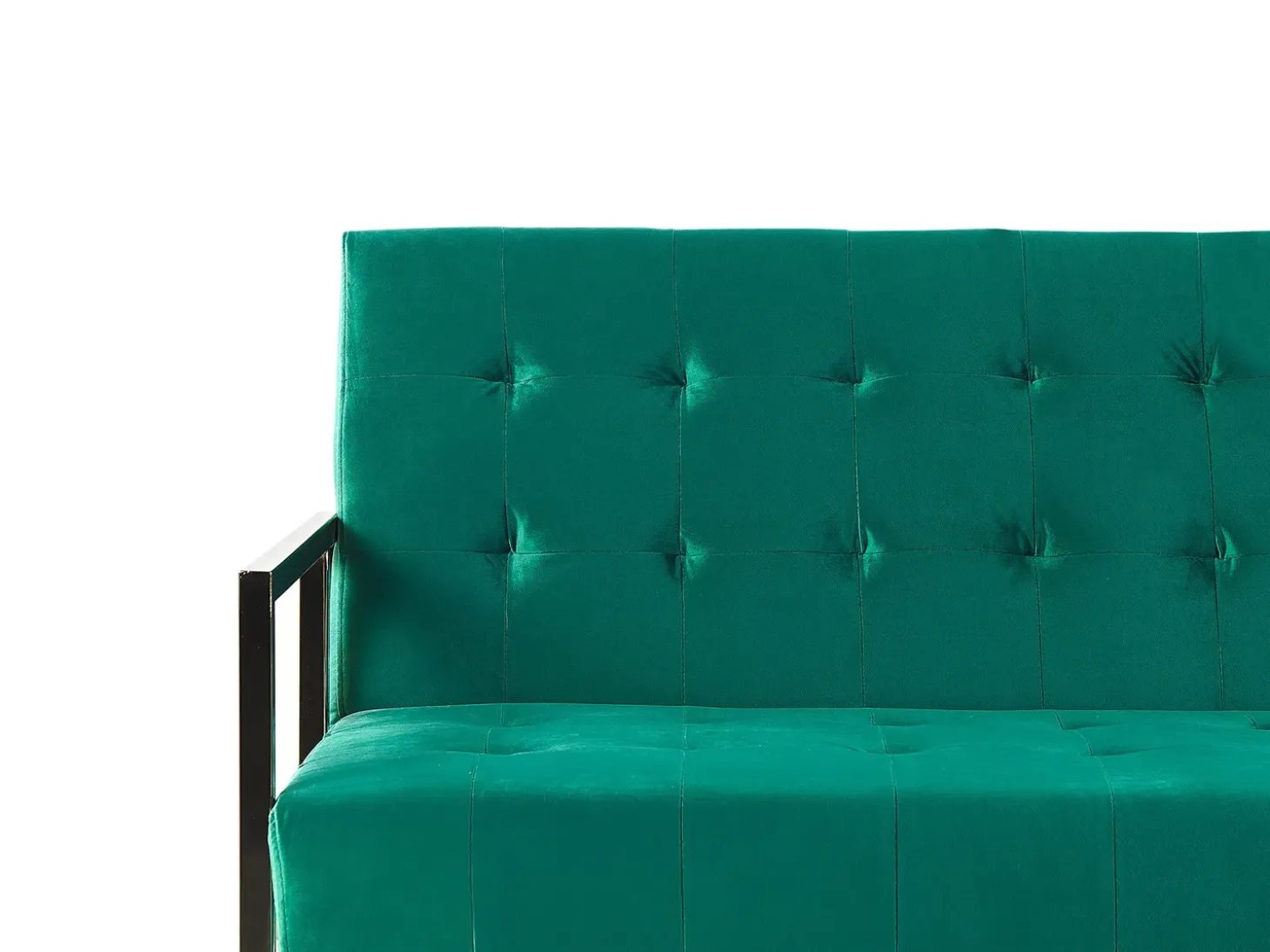 New Sofa rozkładana dla 3 osób MARSTAL Welur Szmaragdowy Sofy Z Funkcją Spania|Wszystkie Sofy