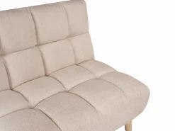 Best Sofa rozkładana dla 2 osób RISOR Boucle Beżowy Sofy Z Funkcją Spania|Wszystkie Sofy
