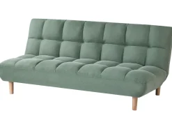 Clearance Sofa rozkładana dla 2 osób RISOR Jasnozielony Sofy Z Funkcją Spania|Wszystkie Sofy