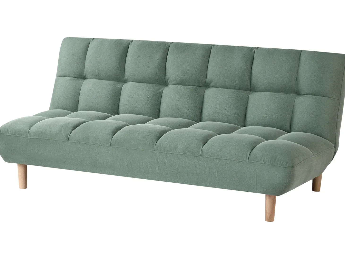 Clearance Sofa rozkładana dla 2 osób RISOR Jasnozielony Sofy Z Funkcją Spania|Wszystkie Sofy