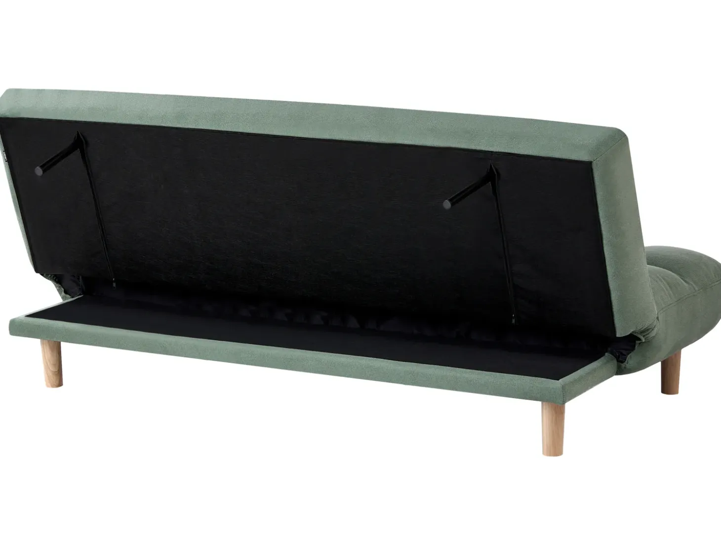 Clearance Sofa rozkładana dla 2 osób RISOR Jasnozielony Sofy Z Funkcją Spania|Wszystkie Sofy