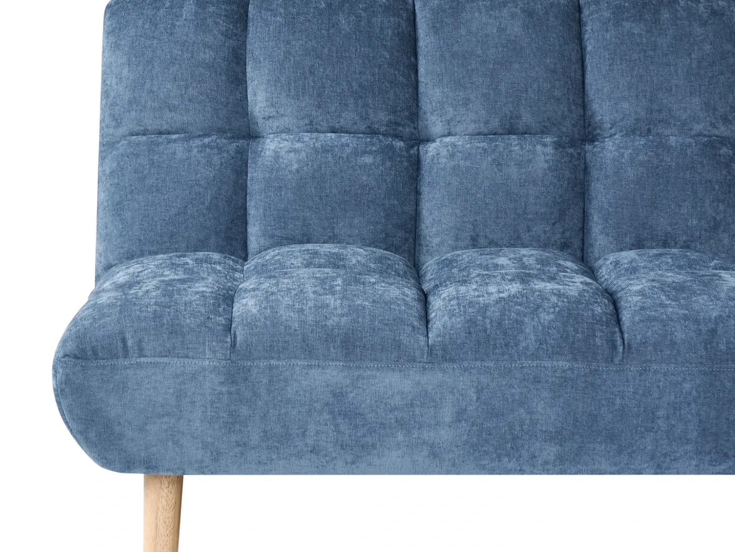 Outlet Sofa rozkładana dla 2 osób RISOR Niebieski Sofy Z Funkcją Spania|Wszystkie Sofy