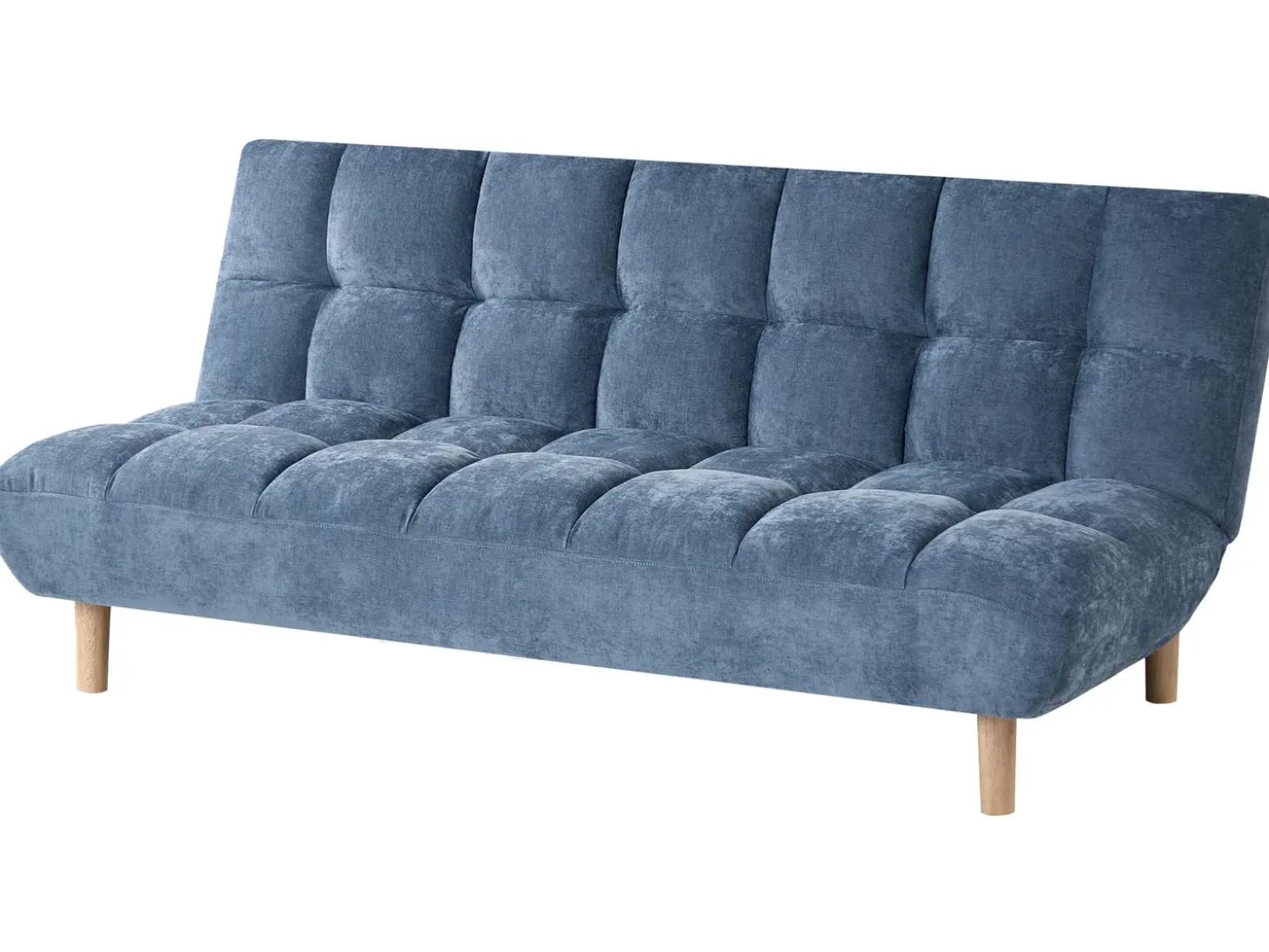 Outlet Sofa rozkładana dla 2 osób RISOR Niebieski Sofy Z Funkcją Spania|Wszystkie Sofy