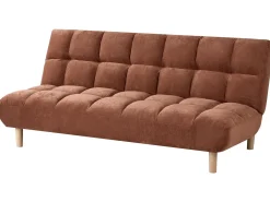 Best Sofa rozkładana dla 2 osób RISOR Złoty brąz Sofy Z Funkcją Spania|Wszystkie Sofy
