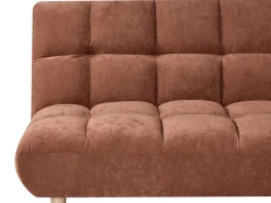 Best Sofa rozkładana dla 2 osób RISOR Złoty brąz Sofy Z Funkcją Spania|Wszystkie Sofy