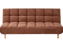 Best Sofa rozkładana dla 2 osób RISOR Złoty brąz Sofy Z Funkcją Spania|Wszystkie Sofy