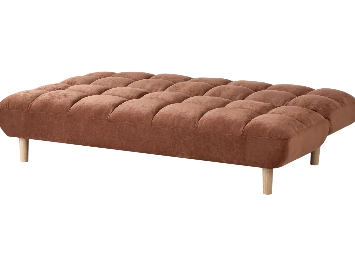 Best Sofa rozkładana dla 2 osób RISOR Złoty brąz Sofy Z Funkcją Spania|Wszystkie Sofy