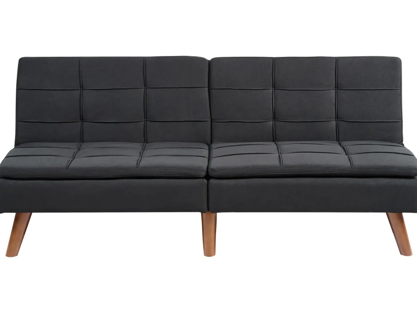 Best Sofa rozkładana dla 3 osób RONNE Czarny Sofy Z Funkcją Spania|Wszystkie Sofy