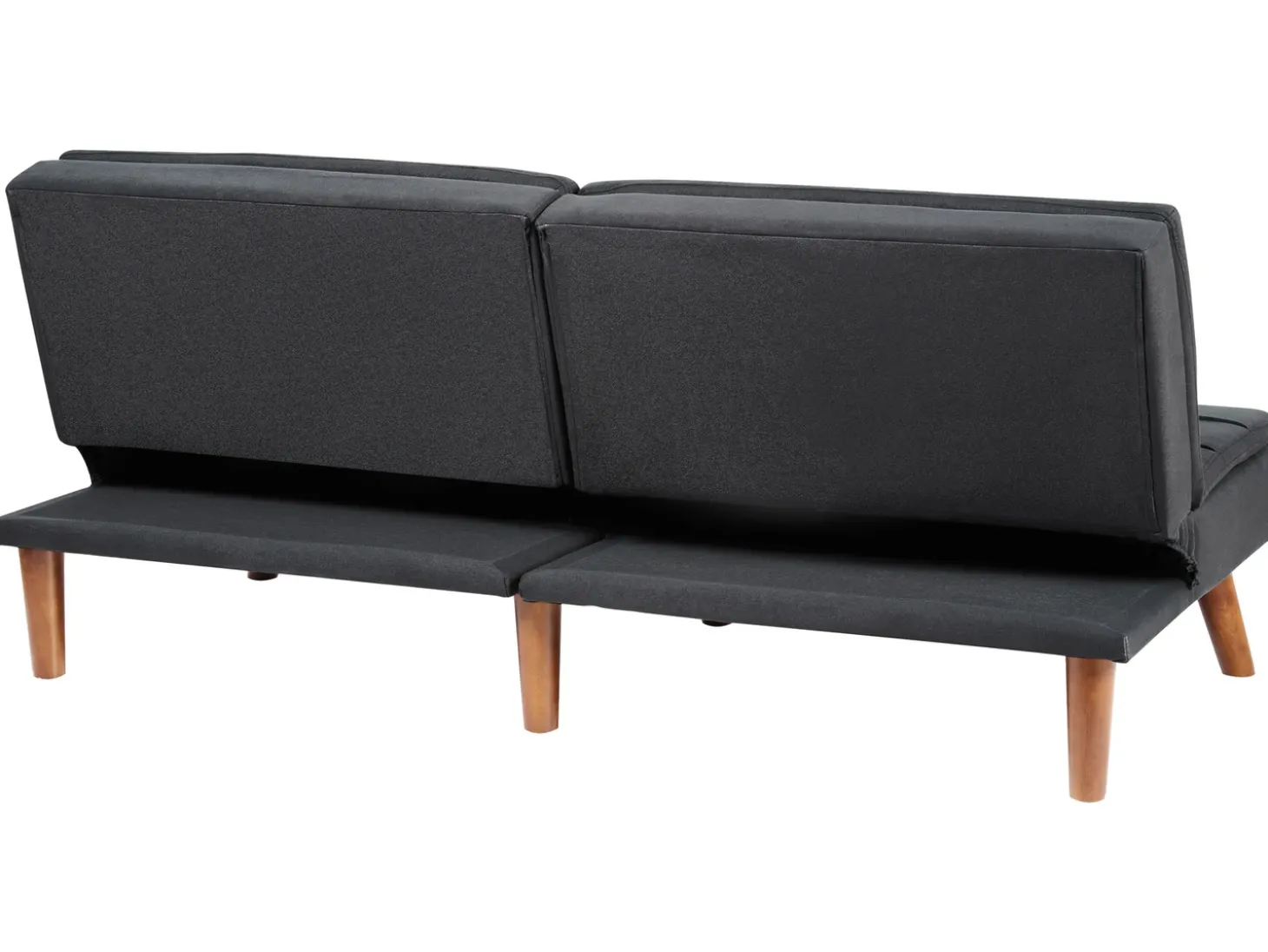 Best Sofa rozkładana dla 3 osób RONNE Czarny Sofy Z Funkcją Spania|Wszystkie Sofy