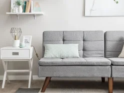 Sofa rozkładana dla 3 osób RONNE Jasnoszary
