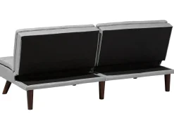 Sofa rozkładana dla 3 osób RONNE Jasnoszary