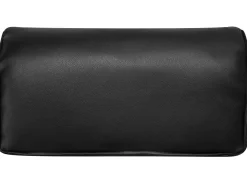 Sofa rozkładana dla 3 osób ROXEN Ekoskóra Czarny