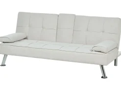 Online Sofa rozkładana dla 3 osób ROXEN Jasnobeżowy Sofy Z Funkcją Spania|Wszystkie Sofy