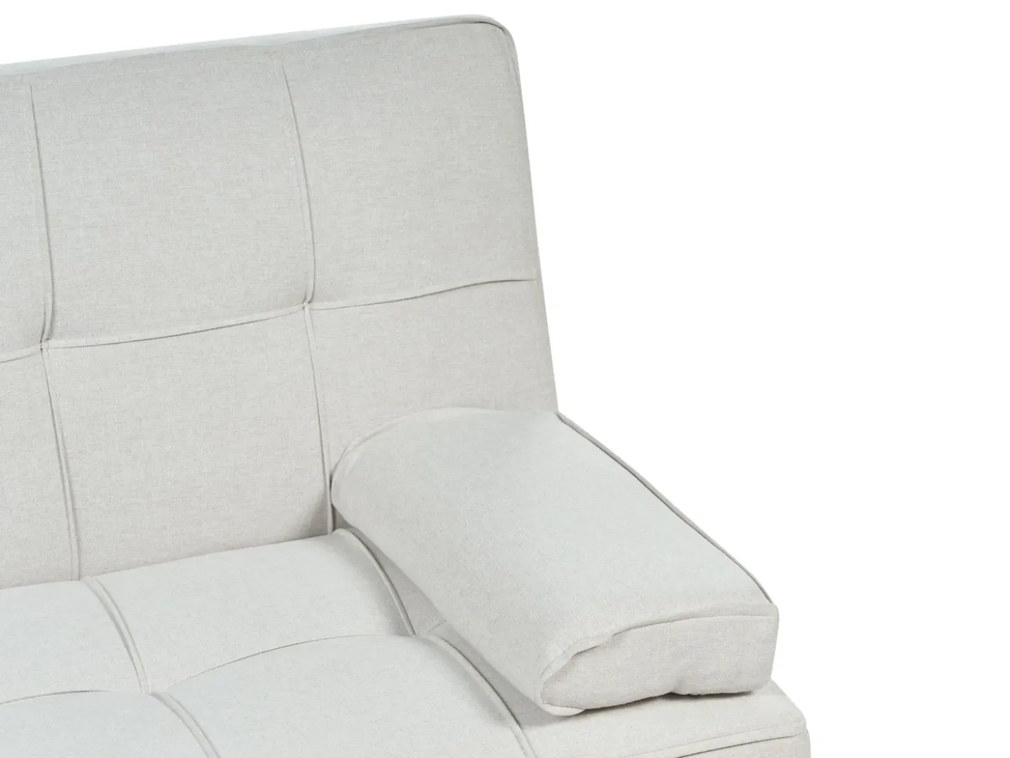 Online Sofa rozkładana dla 3 osób ROXEN Jasnobeżowy Sofy Z Funkcją Spania|Wszystkie Sofy