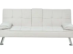 Online Sofa rozkładana dla 3 osób ROXEN Jasnobeżowy Sofy Z Funkcją Spania|Wszystkie Sofy