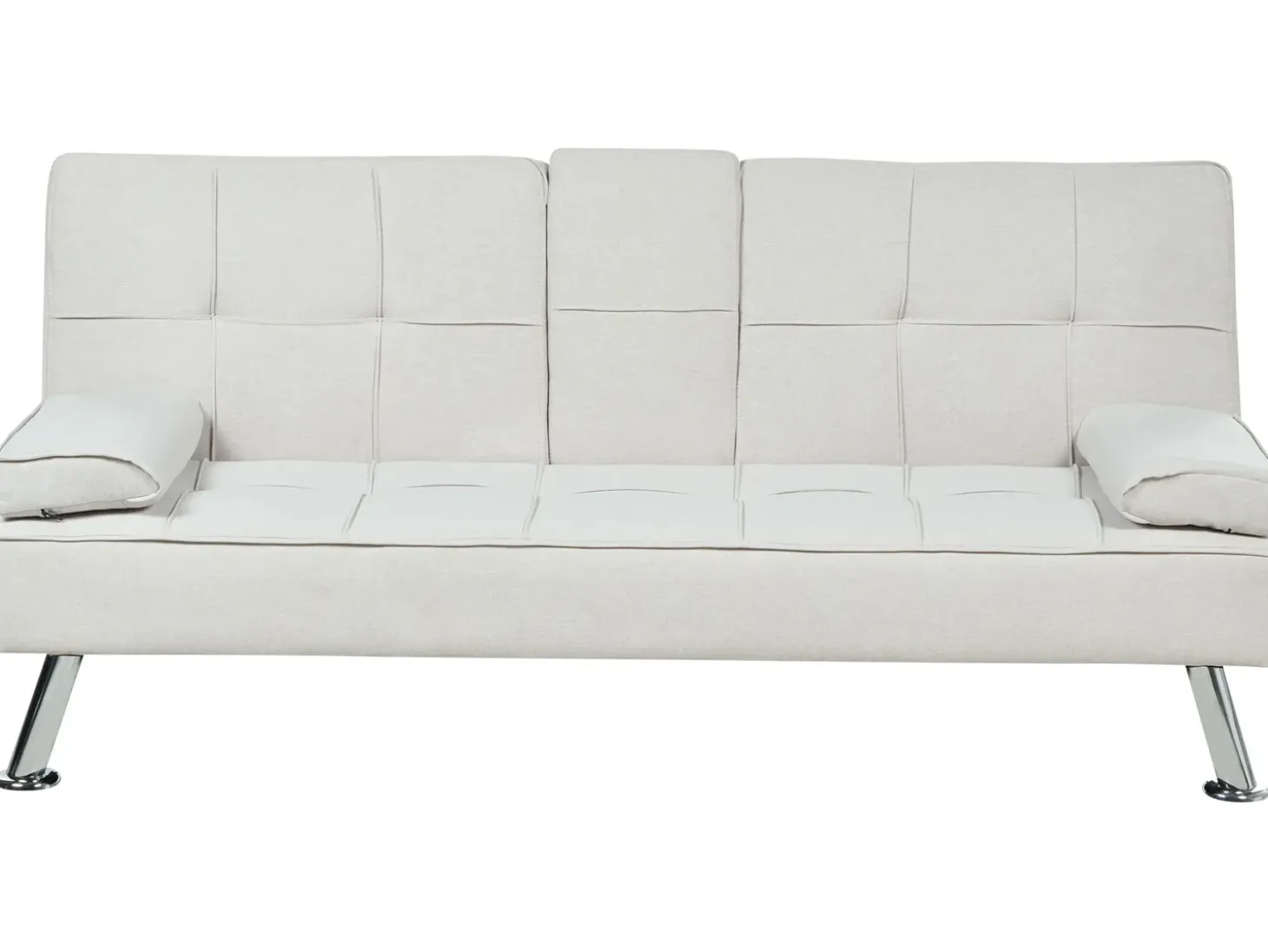 Online Sofa rozkładana dla 3 osób ROXEN Jasnobeżowy Sofy Z Funkcją Spania|Wszystkie Sofy
