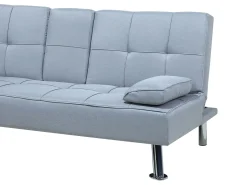 Sofa rozkładana dla 3 osób ROXEN Jasnoszary