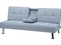 Sofa rozkładana dla 3 osób ROXEN Jasnoszary