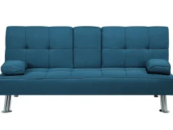Sofa rozkładana dla 3 osób ROXEN Niebieski