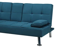 Sofa rozkładana dla 3 osób ROXEN Niebieski