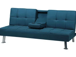 Sofa rozkładana dla 3 osób ROXEN Niebieski