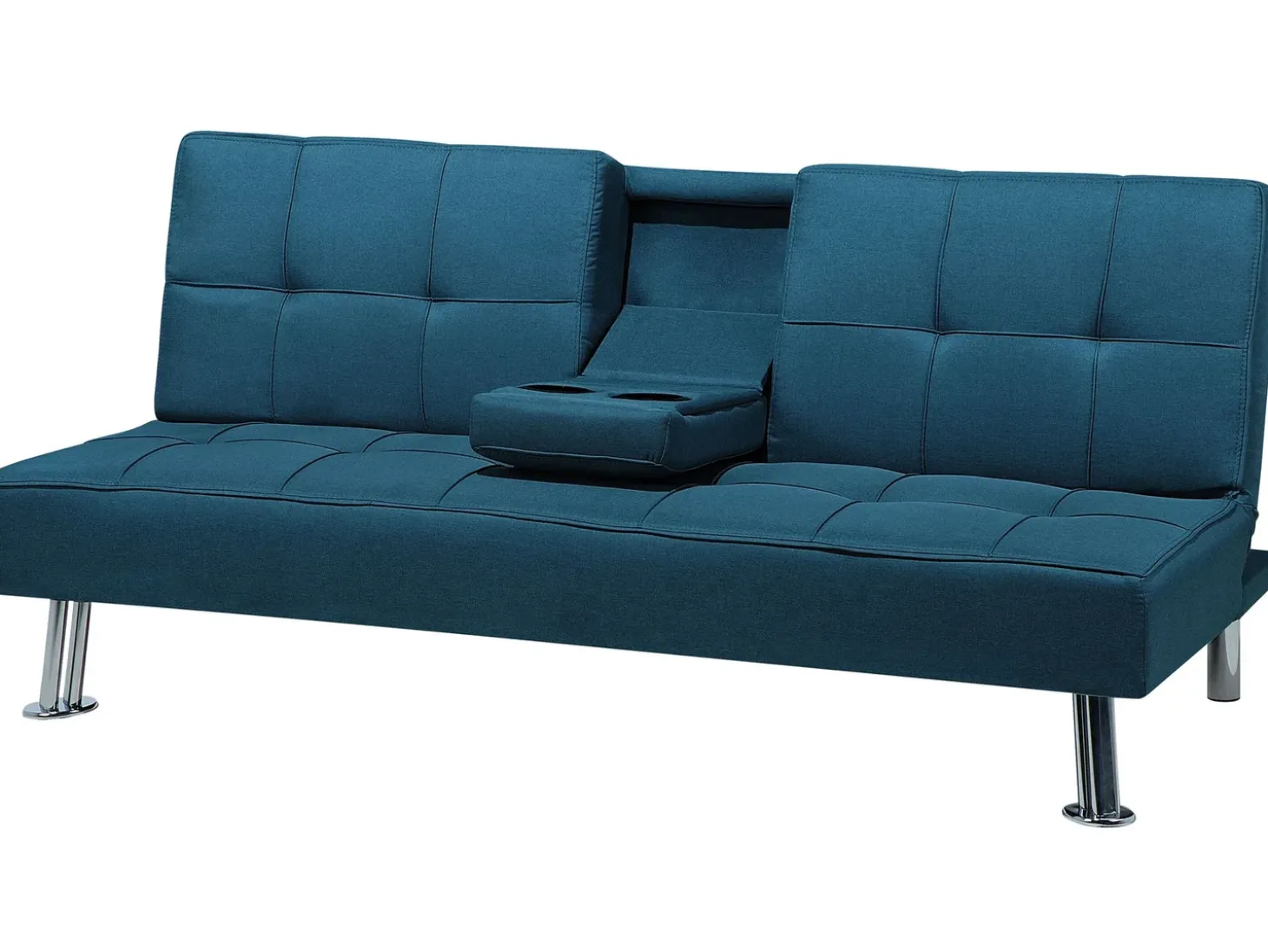Sofa rozkładana dla 3 osób ROXEN Niebieski