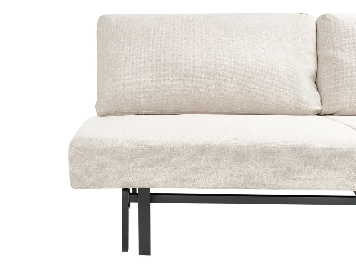 Outlet Sofa rozkładana dla 3 osób ROYKKA Złamana biel Sofy Z Funkcją Spania|Wszystkie Sofy