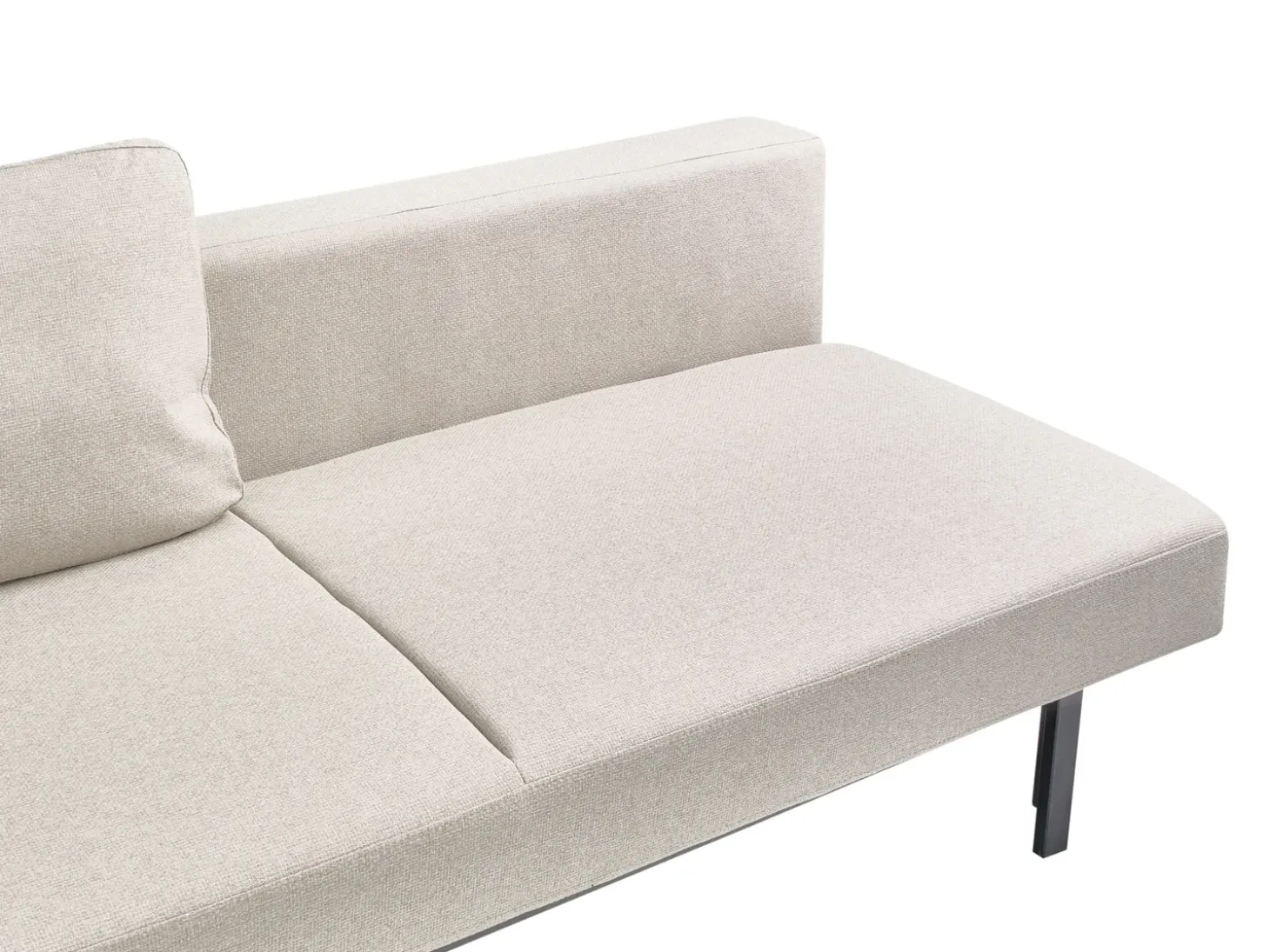Outlet Sofa rozkładana dla 3 osób ROYKKA Złamana biel Sofy Z Funkcją Spania|Wszystkie Sofy