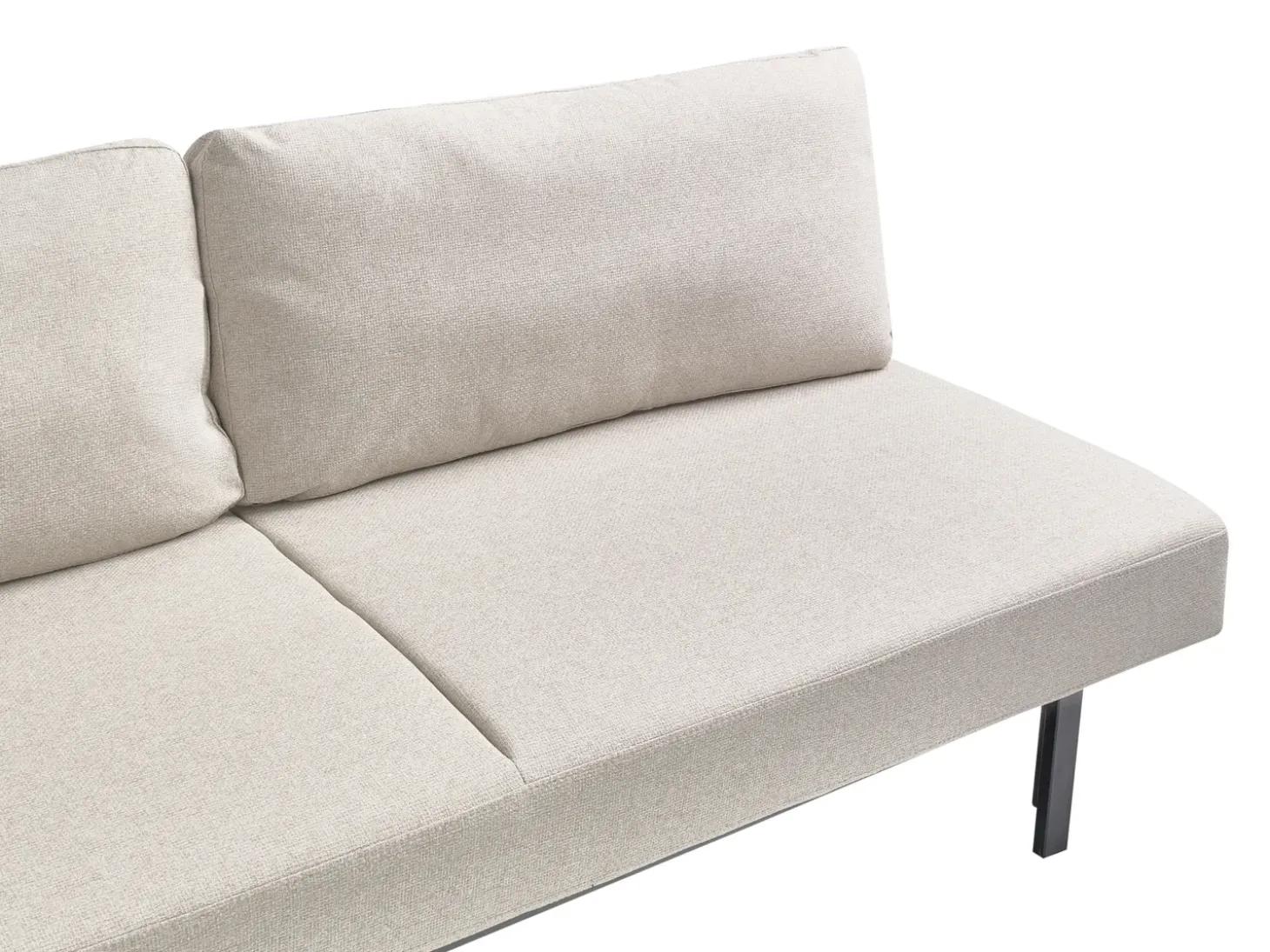 Outlet Sofa rozkładana dla 3 osób ROYKKA Złamana biel Sofy Z Funkcją Spania|Wszystkie Sofy