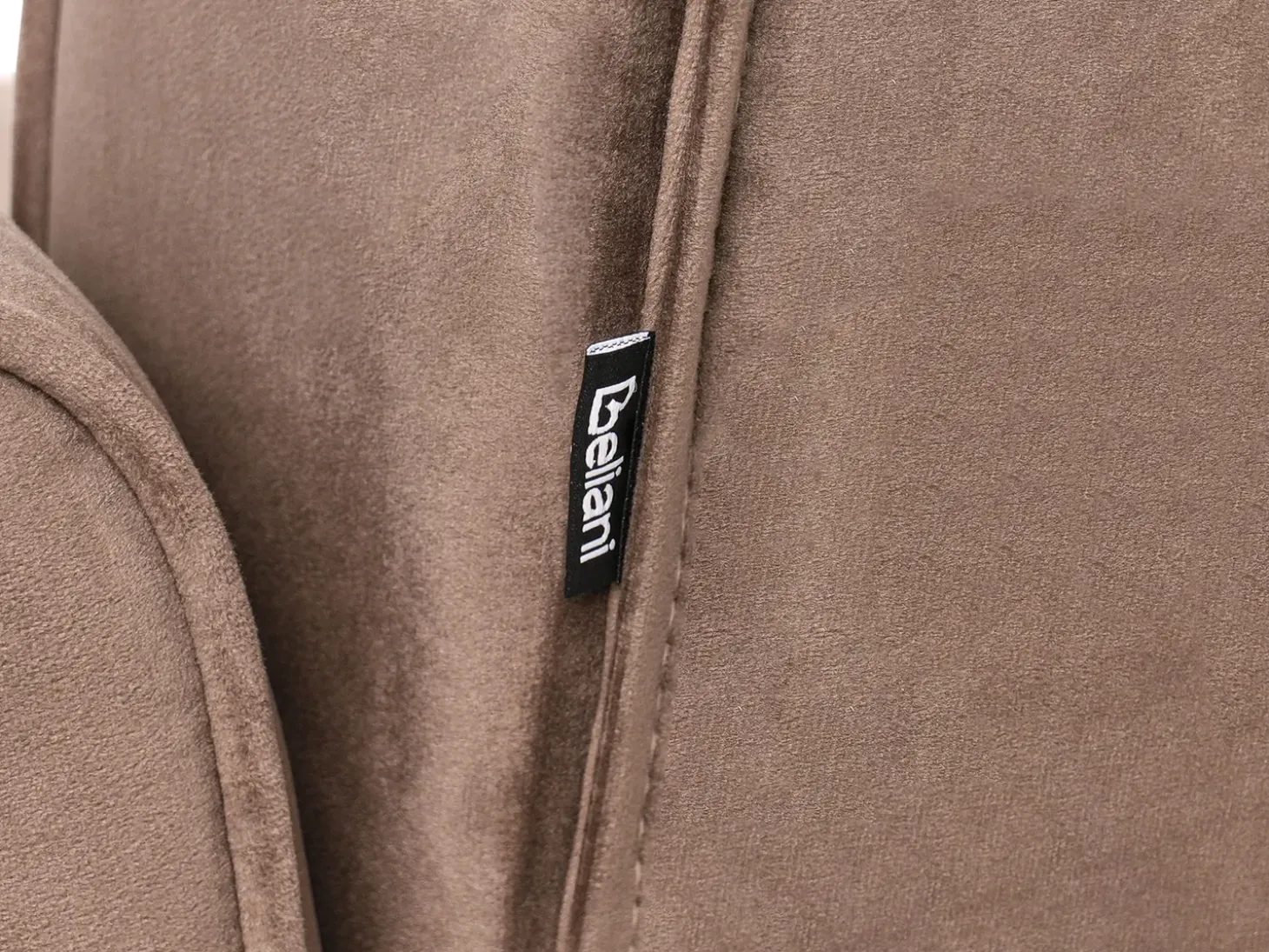 Outlet Sofa rozkładana dla 3 osób SELNES Welur Brązowy Sofy Z Funkcją Spania|Wszystkie Sofy