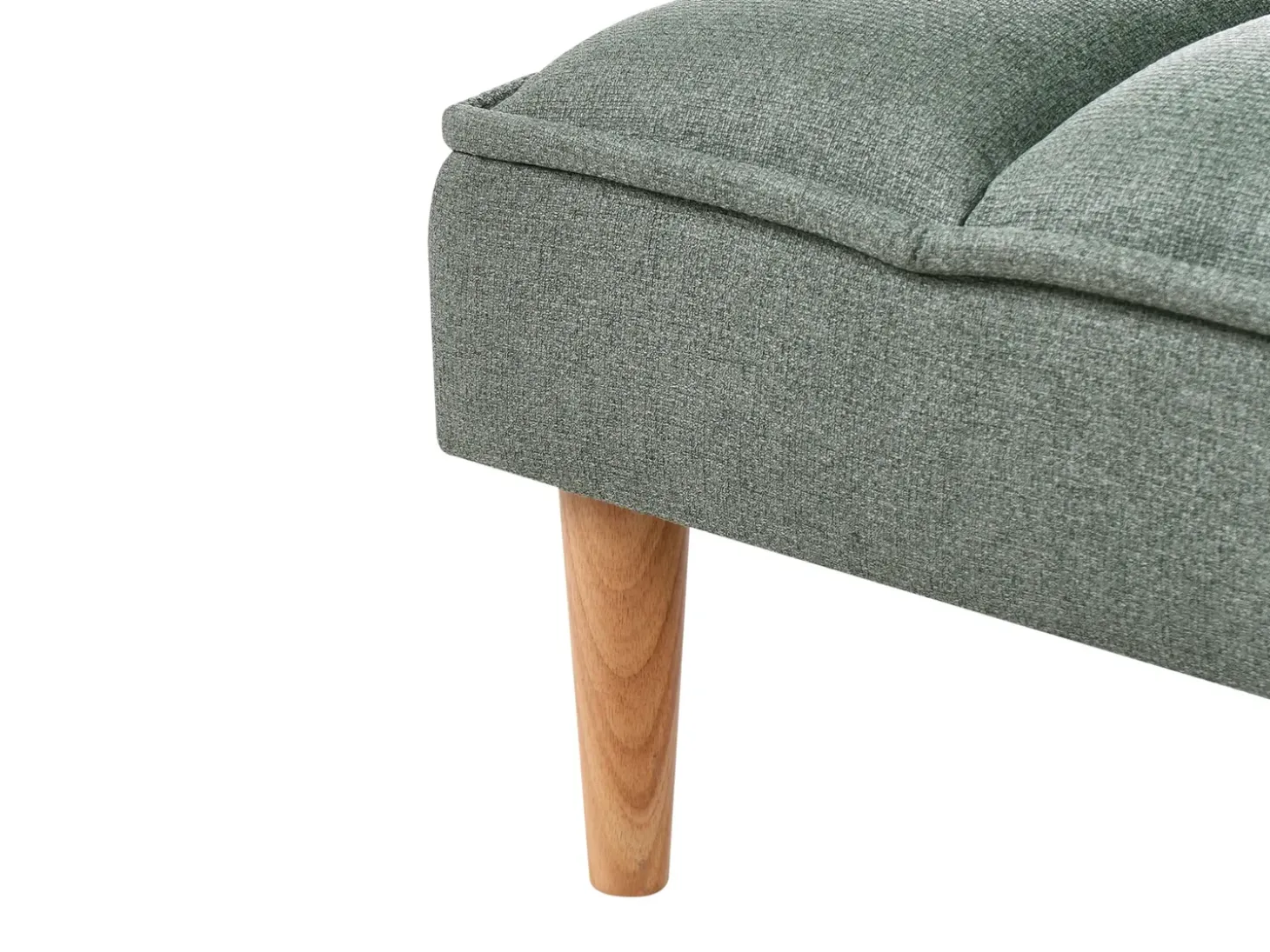 Clearance Sofa rozkładana dla 3 osób SILJAN Jasnozielony Sofy Z Funkcją Spania|Wszystkie Sofy