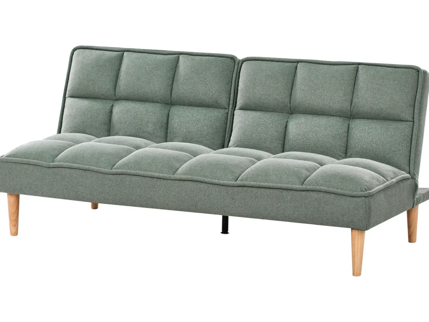 Clearance Sofa rozkładana dla 3 osób SILJAN Jasnozielony Sofy Z Funkcją Spania|Wszystkie Sofy