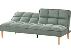 Clearance Sofa rozkładana dla 3 osób SILJAN Jasnozielony Sofy Z Funkcją Spania|Wszystkie Sofy