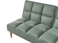 Clearance Sofa rozkładana dla 3 osób SILJAN Jasnozielony Sofy Z Funkcją Spania|Wszystkie Sofy
